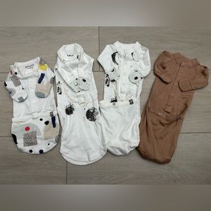 Goumi Preemie Gowns Lot of 4